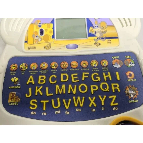 VTECH LITTLE SMART MOUSE PLAY LAPTOP VINTAGE TESTED- WORKS! - Picture 8 of 10